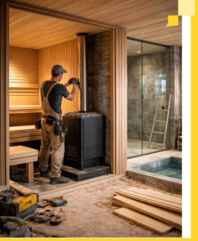 Полное строительство банных комплексов под ключ в Дедовске