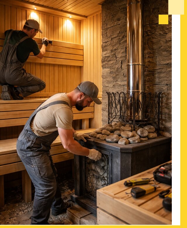 Комплексный дизайн бань, саун и зон отдыха в Дедовске