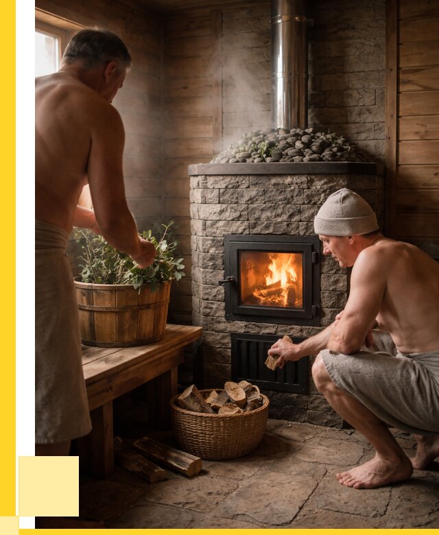 Банные печи под ключ в Дедовске от 49478 р. | ЭриданДдв кирпичная