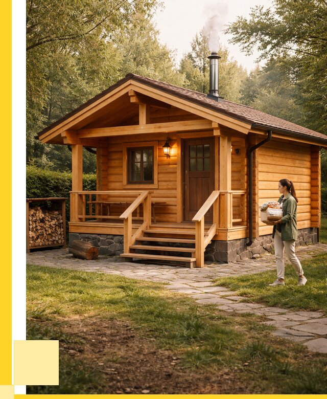 Купить баню под ключ в Дедовске от 714675 р. | ЭриданДдв