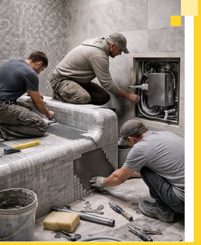 Проекты хамамов под ключ в Дедовске и дизайн и строительство