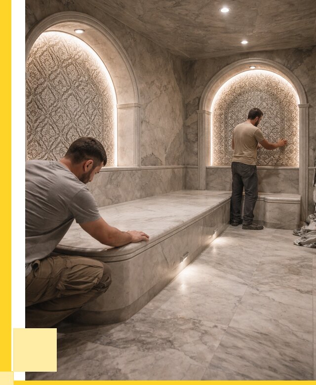 Турецкие бани под ключ в Дедовске от 274875 р. | ЭриданДдв