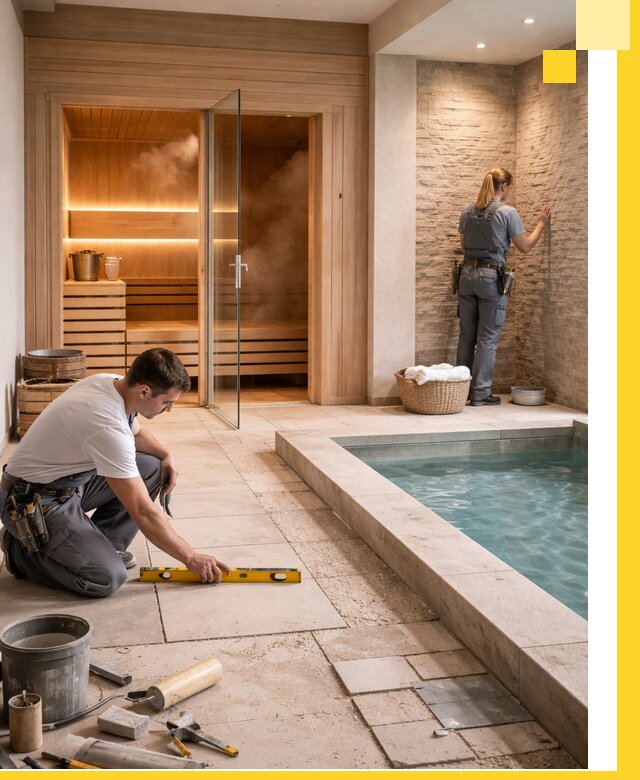 Комплексный дизайн и отделка интерьеров SPA под ключ в Дедовске